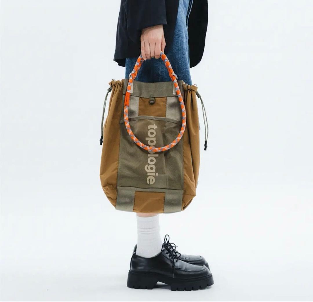 Summit Tote Medium オリーブグリーン/ブラウン