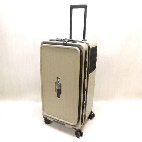 シフレ アウトドア スーツケース Lサイズ ジッパータイプ ベージュ