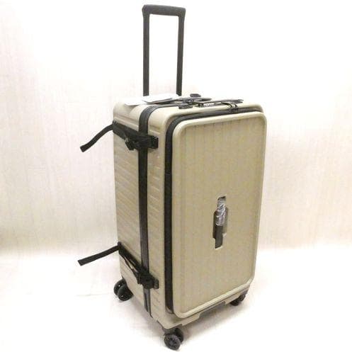 シフレ アウトドア スーツケース Lサイズ ジッパータイプ ベージュ
