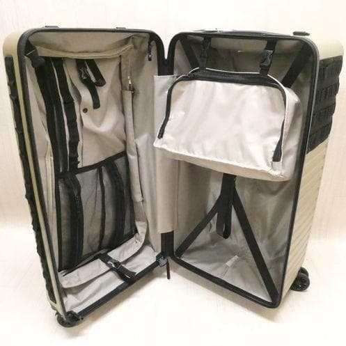 シフレ アウトドア スーツケース Lサイズ ジッパータイプ ベージュ