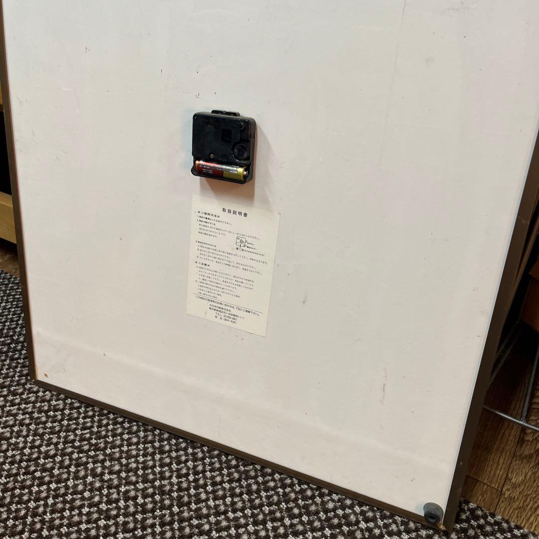 超希少！　ビックリマン　LOTTE パネル時計　稼働品　昭和　おもちゃ