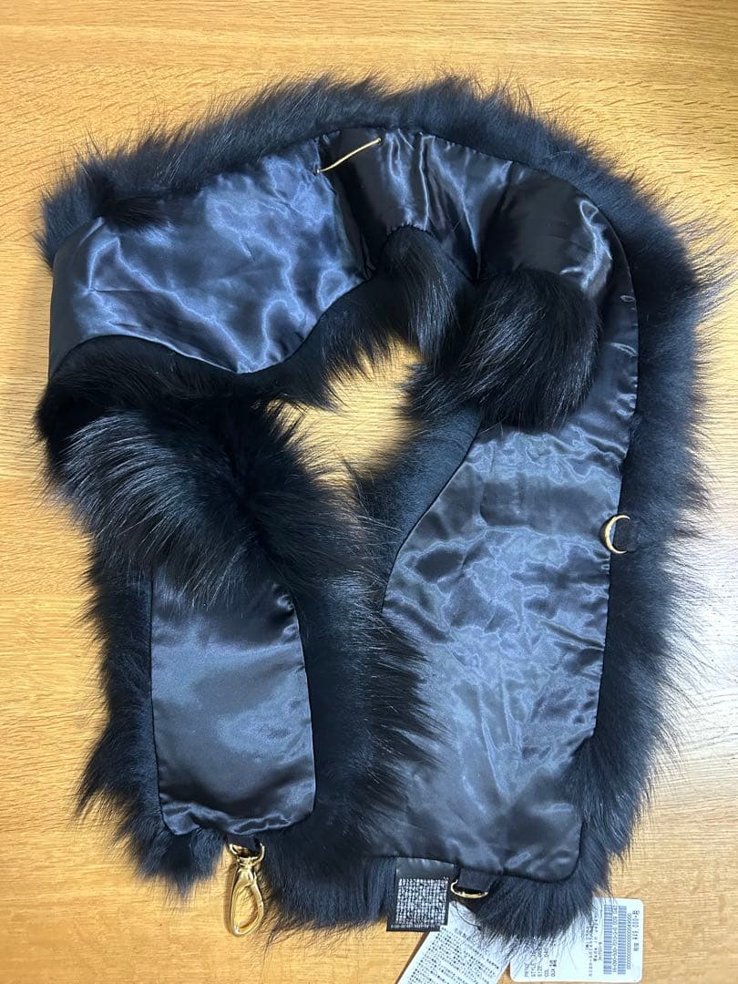 ドゥーズィエムクラス フォックスファーストール ティペット　リアルファー