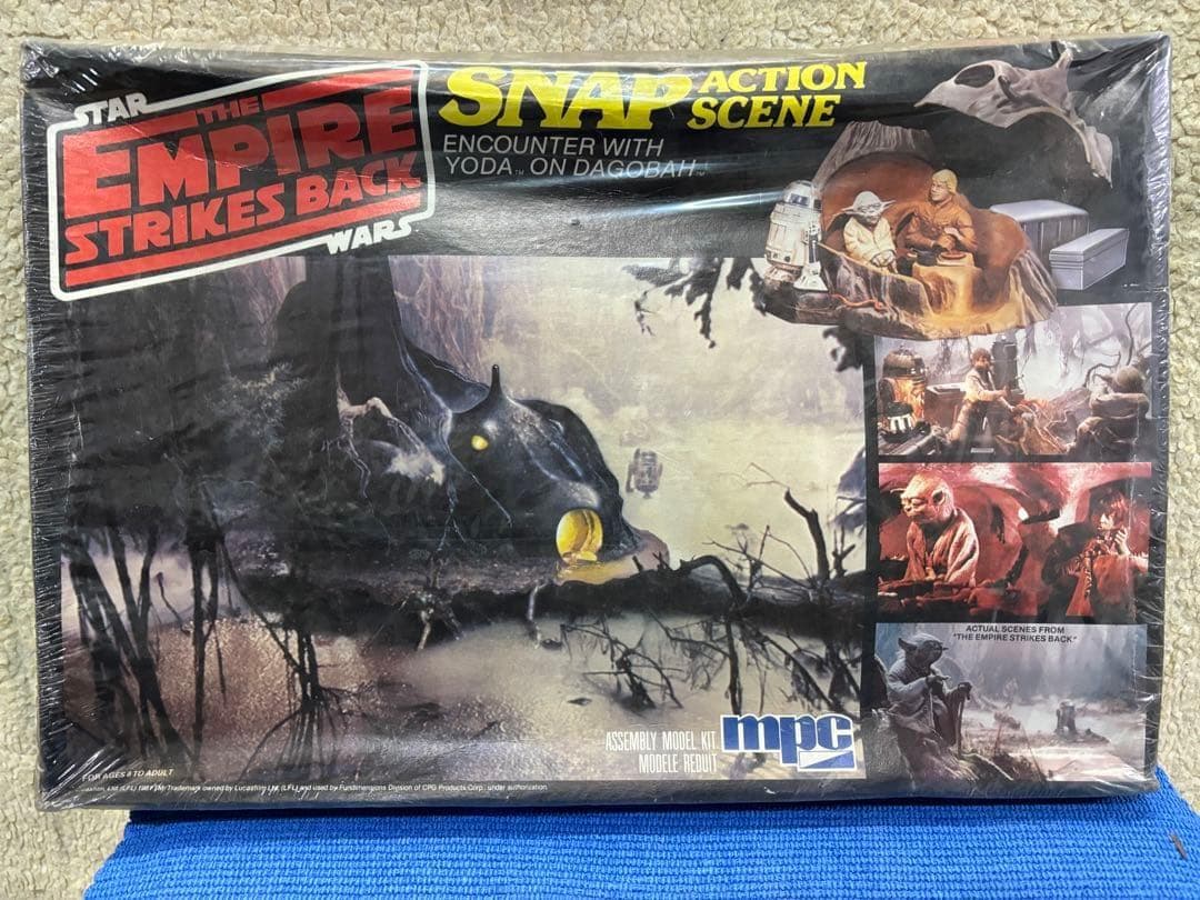 スターウォーズ　当時もの貴重　ヨーダの住居ジオラマ キット　ｍｐｃ