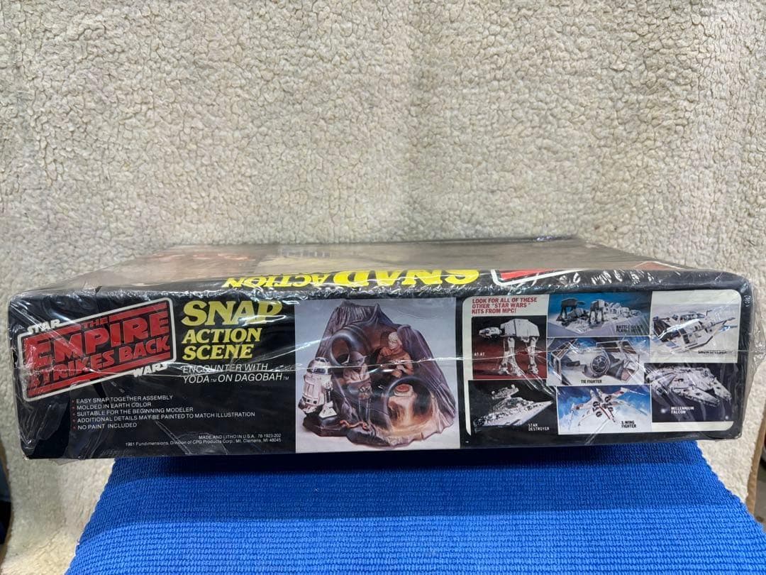 スターウォーズ　当時もの貴重　ヨーダの住居ジオラマ キット　ｍｐｃ