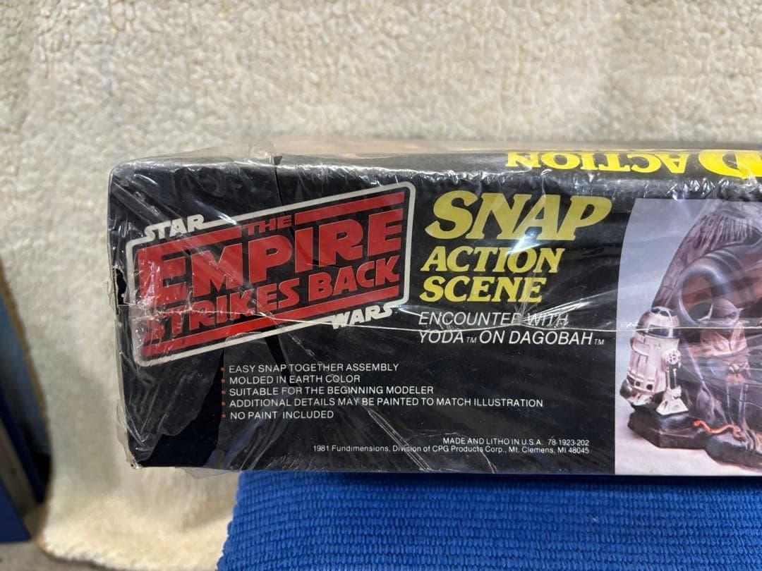 スターウォーズ　当時もの貴重　ヨーダの住居ジオラマ キット　ｍｐｃ