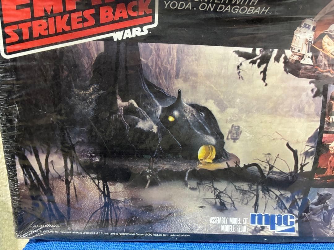 スターウォーズ　当時もの貴重　ヨーダの住居ジオラマ キット　ｍｐｃ