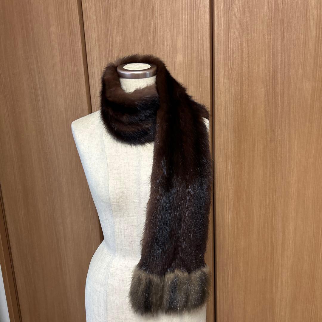 ロシアンセーブルマフラー