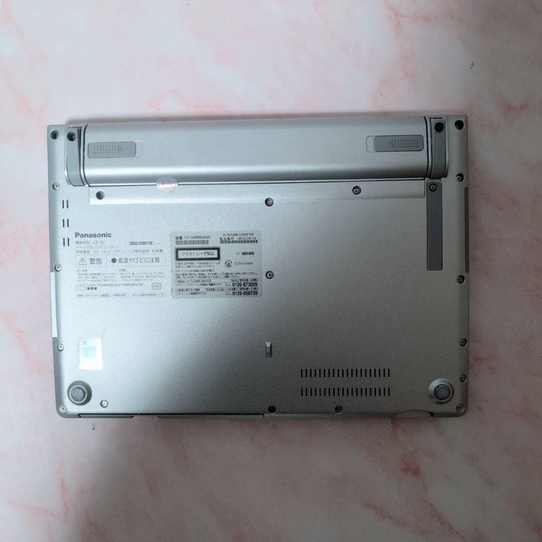 DVDマルチ搭載！let'snote SV9 第10世代i5 Win11 SSD