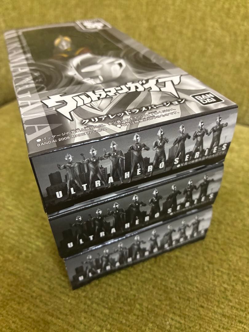 SP ウルトラマンティガ ダイナ ガイア クリアレッドラメ エースロボット