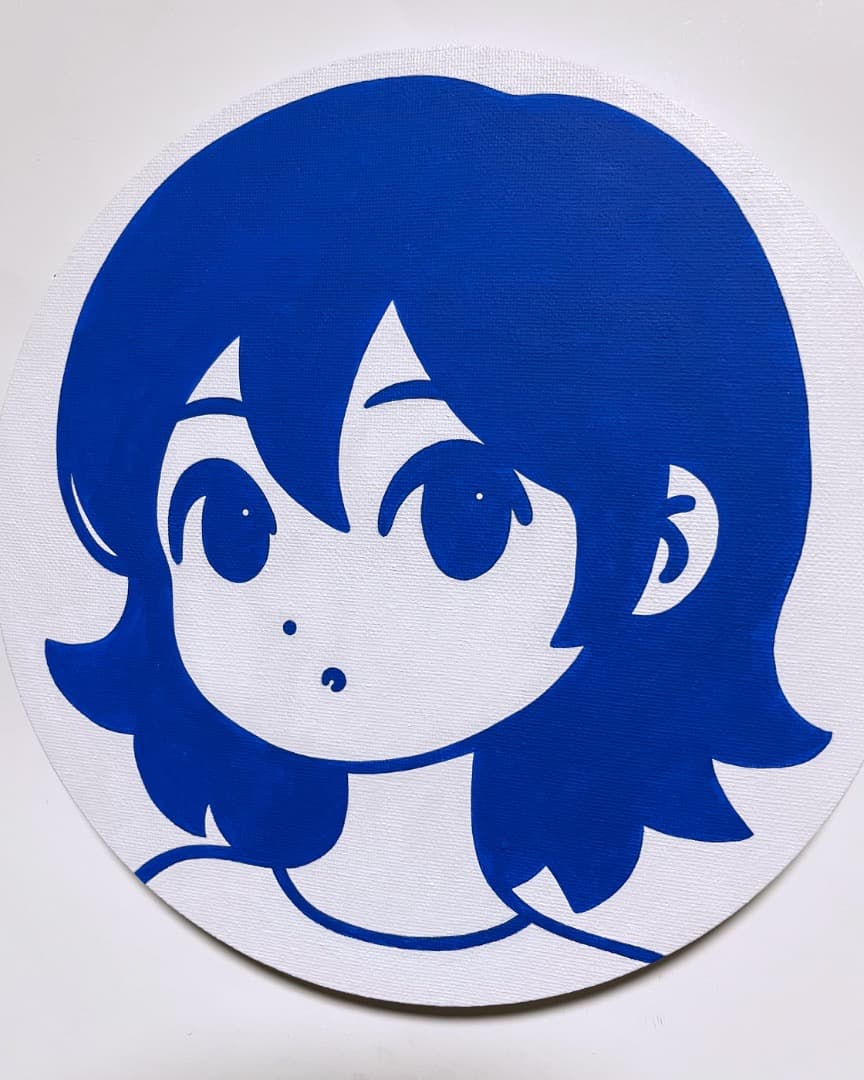 ぼ*ろ様 【原画】手描き/現代アート/キャンバス/絵画/アート/モダン