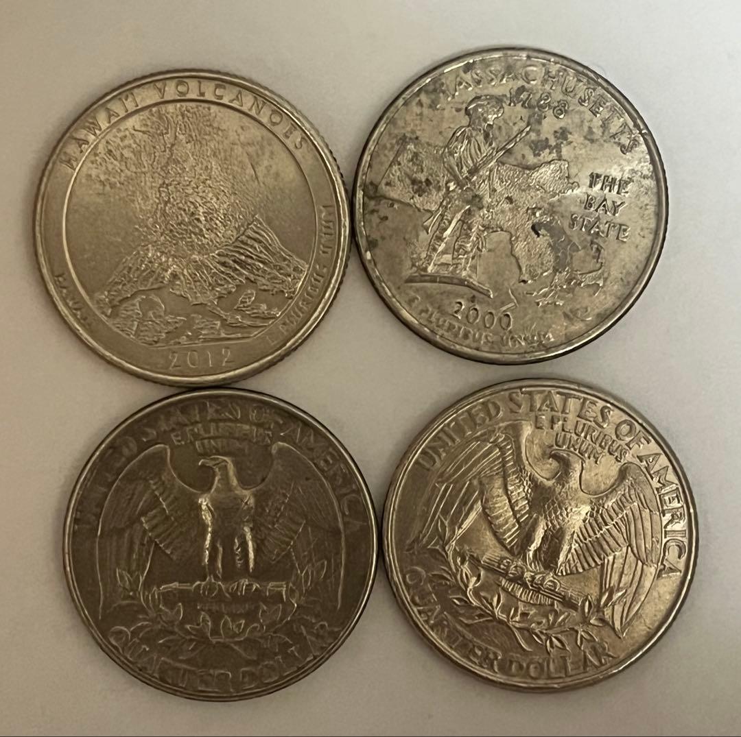 アメリカ25セントクォーターアルバムコレクションおまけ付き