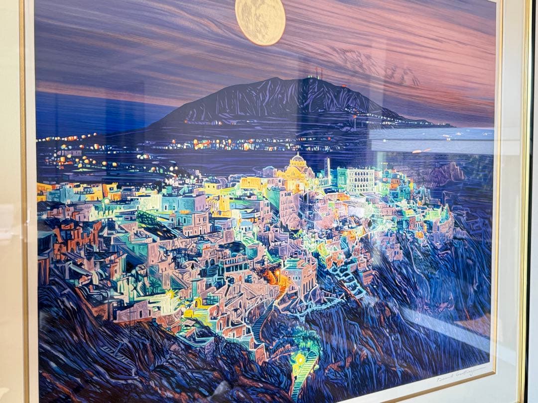 ガエーゴス　サントリーニ　絵画　アート