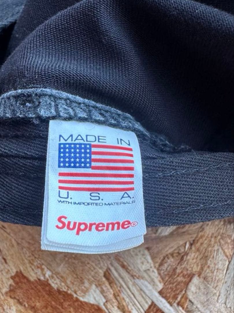 帽子 Supreme Camp Cap Black Made in USA