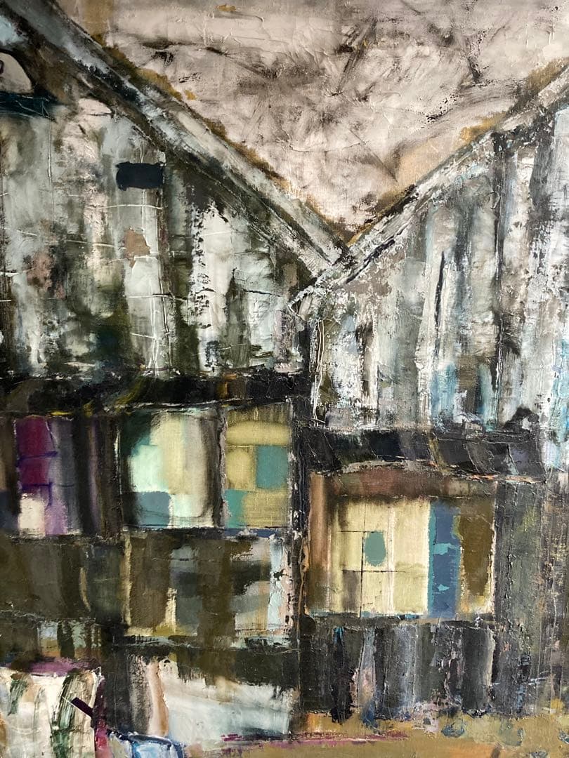 油彩画　油絵　美術