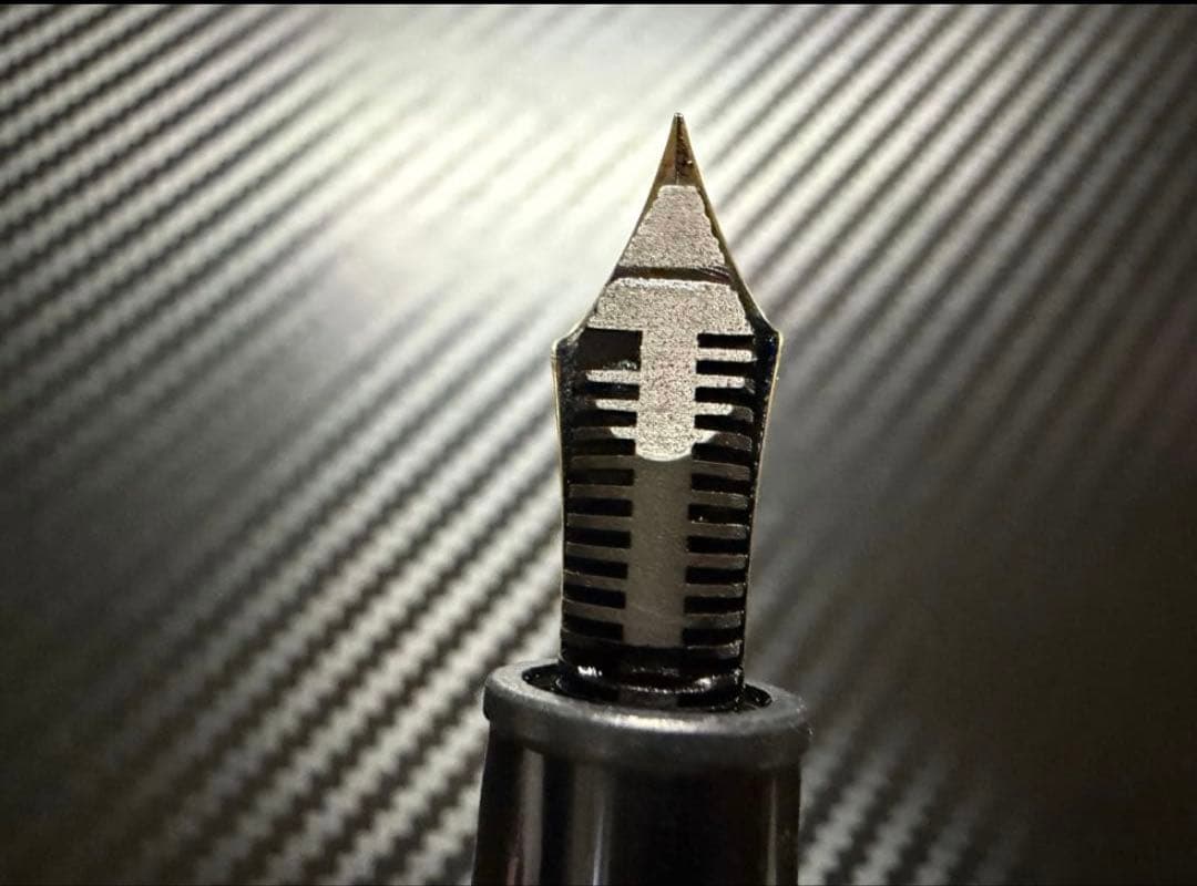 モンブラン 万年筆 マイスターシュテュック 146 14C 全金 EF 極細字