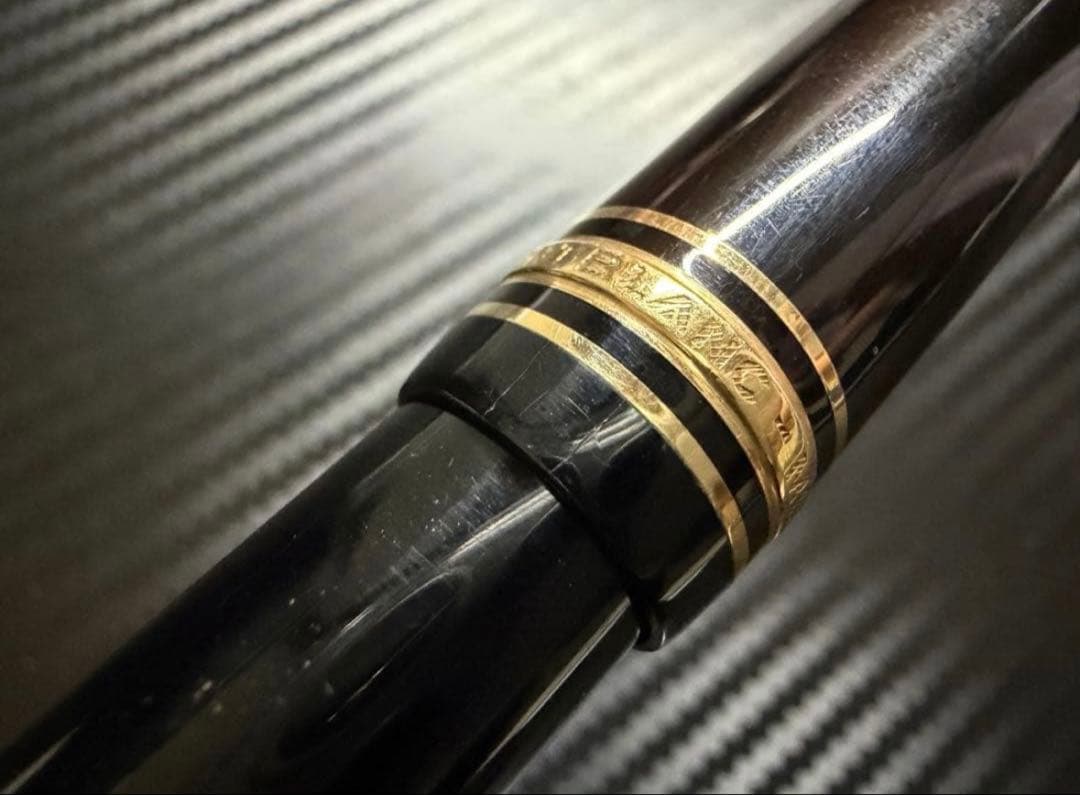 モンブラン 万年筆 マイスターシュテュック 146 14C 全金 EF 極細字