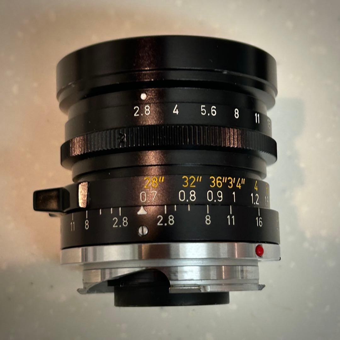 Leica エルマリート 28mm 2nd Mマウント　フード付き