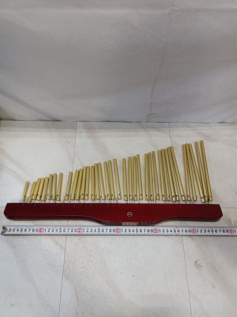 [八6673] バーチャイム ウインドチャイム 36本