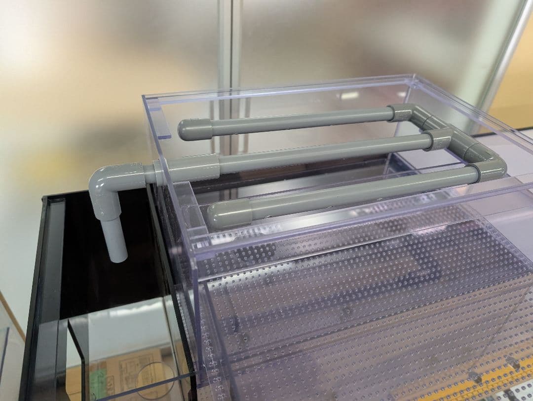 syk様 新潟県送料込　150アクリル水槽用ウールボックス引き出３面ブラック