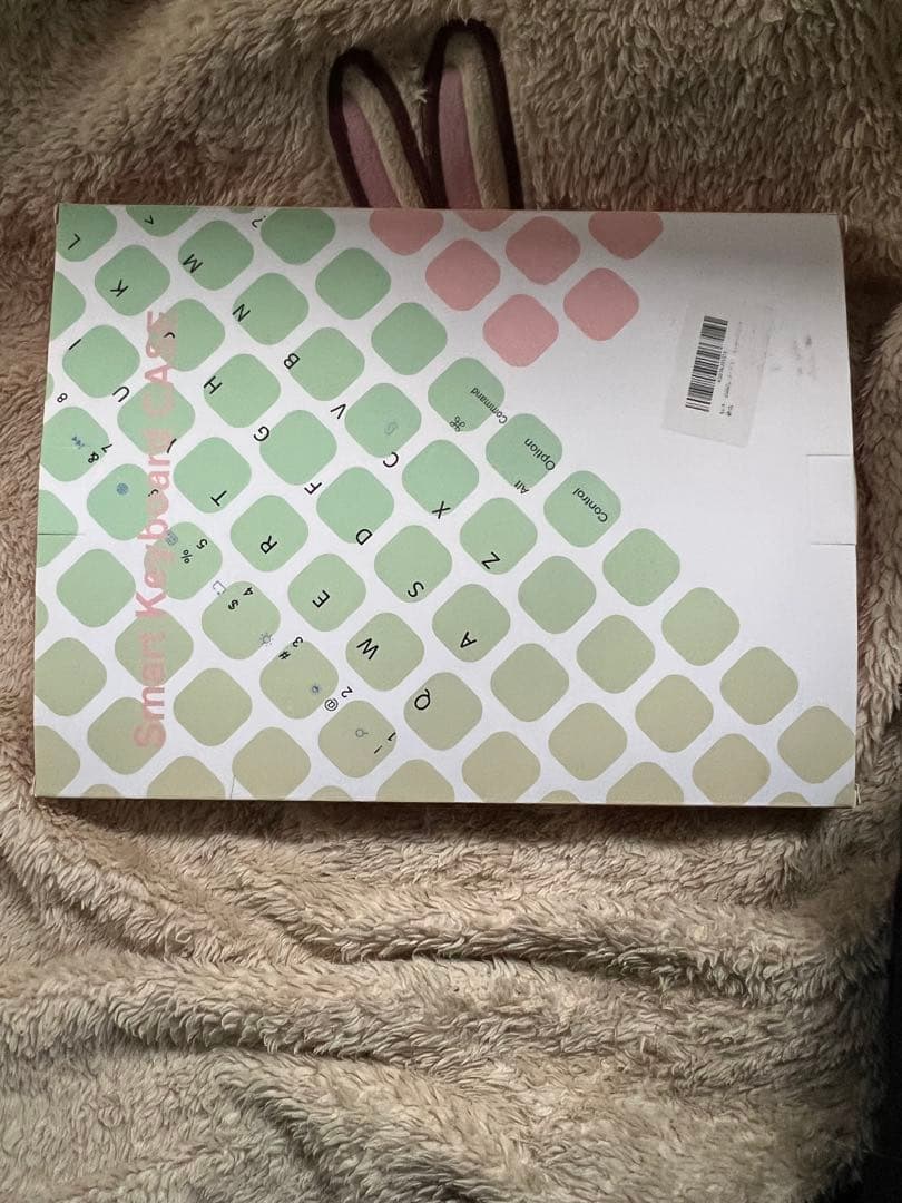 Bluetoothキーボード付きiPadケース ピンク