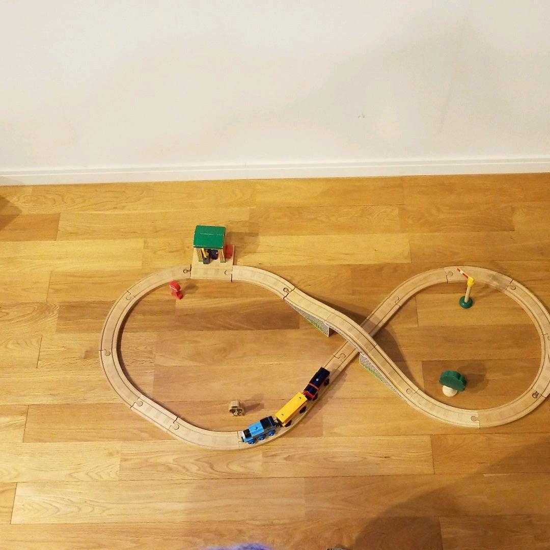 きかんしゃトーマス　木製レール基本セット