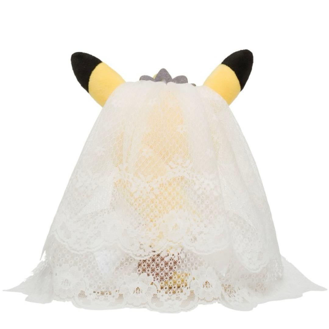 ピカチュウ ポケモンセンター　新品　ドレス　洋装　ぬいぐるみ　ウエディング