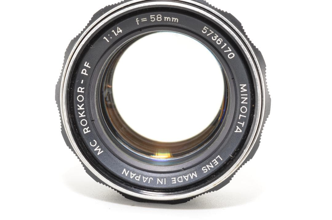 ミノルタ MINOLTA ROKKOR-PF 58mm f1.4 ♯2748