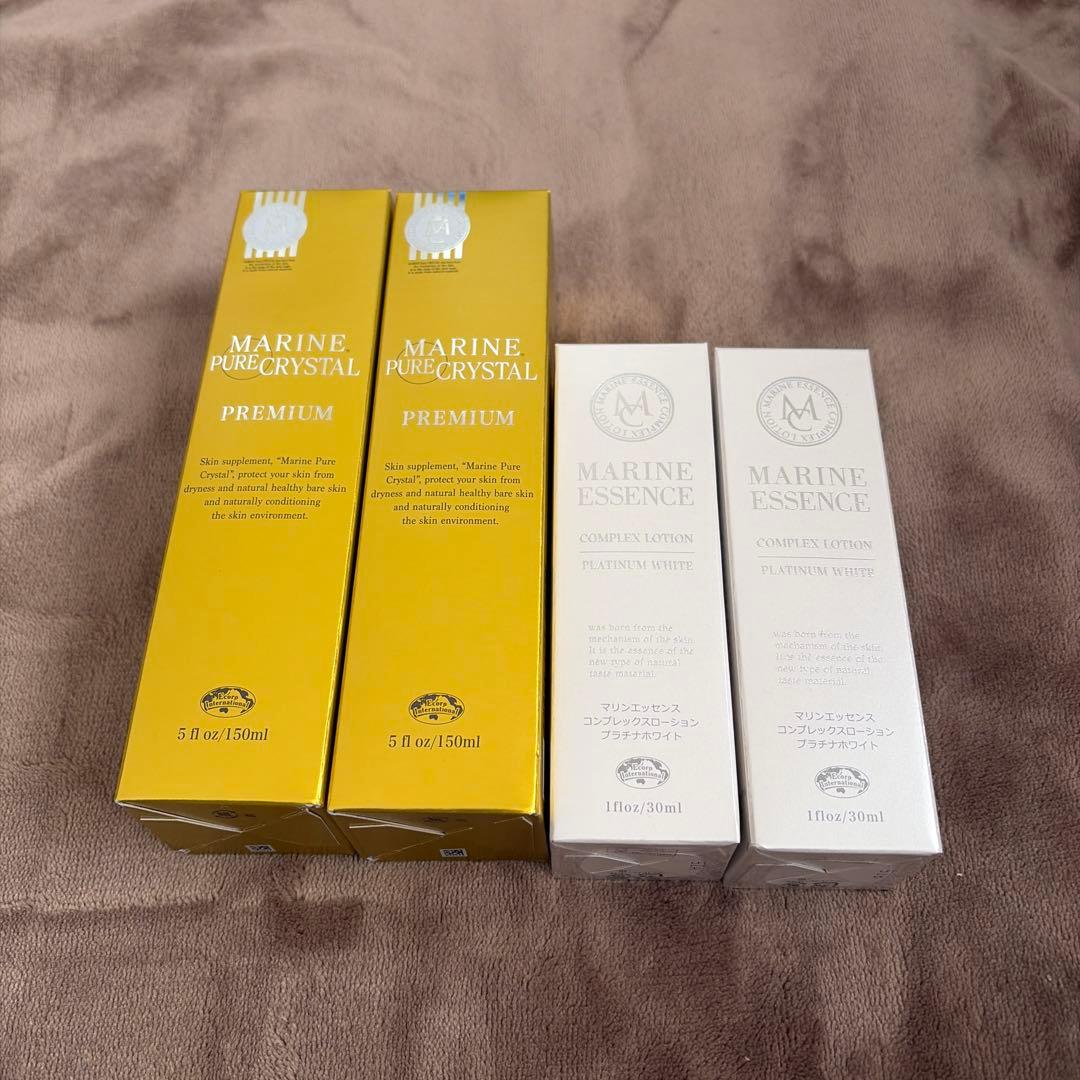 MARINE PURE CRYSTAL PREMIUM & ESSENCE ×2