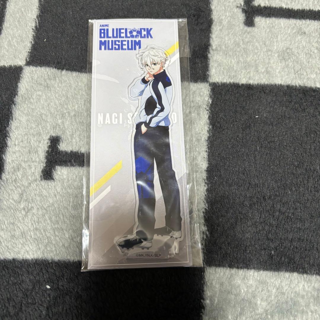 ブルーロック グリッター缶バッジ ミュージアムアクスタ 凪 誠士郎 氷織 羊