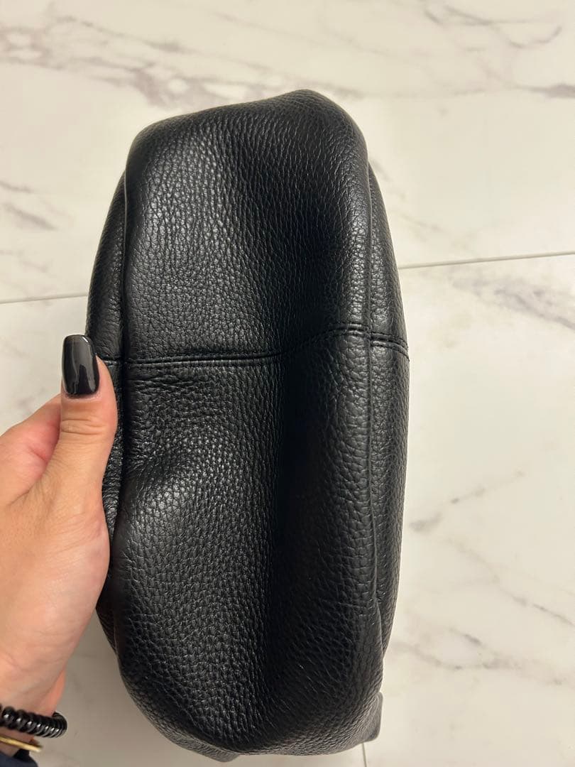 美品！TODAYFUL leather wrap bag ブラック