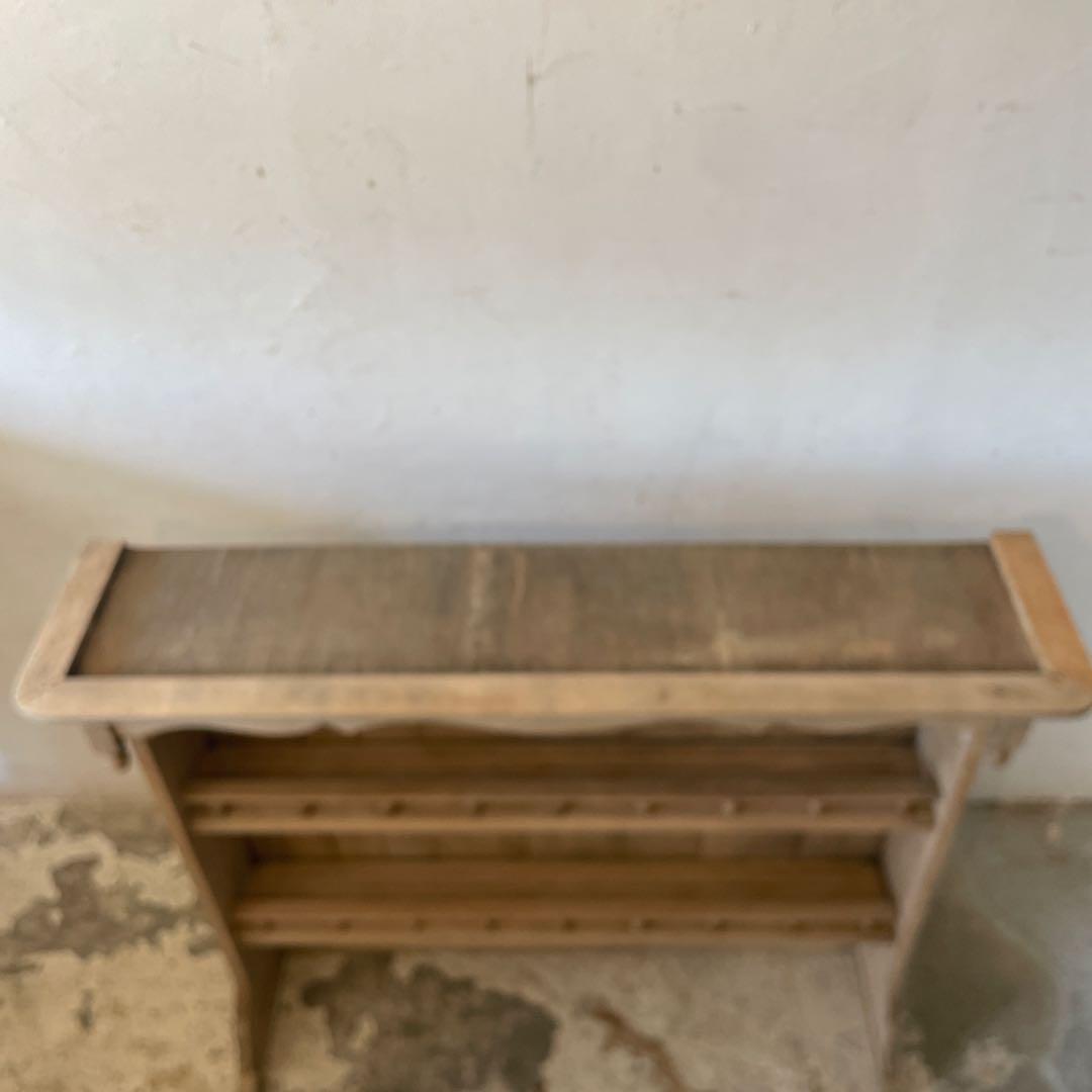 ビンテージ　 オープンブックシェルフ　オープンキャビネット