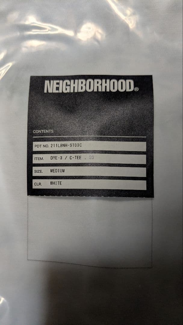 ネイバーフッド 新品未開封 Tシャツ 稲葉浩志着用
