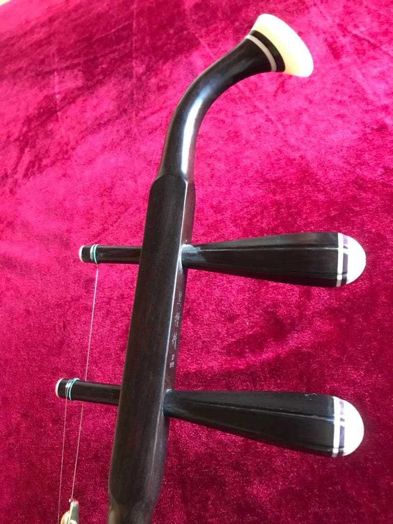 yoshiaki 専用二胡★上級黒檀★古月琴坊・黄建洪製作★十年保証