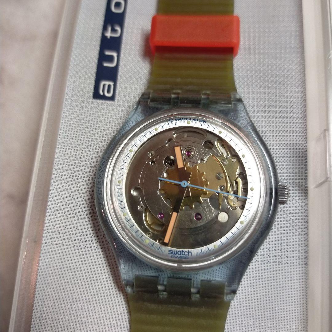 アンティーク Swatch 初代オートマブルーマチック　SAN100 1991