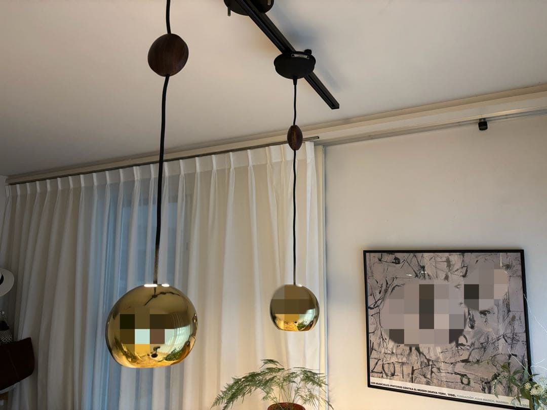 【アートワークスタジオ】ペンダントライト AW-0587 ゴールド 2個セット