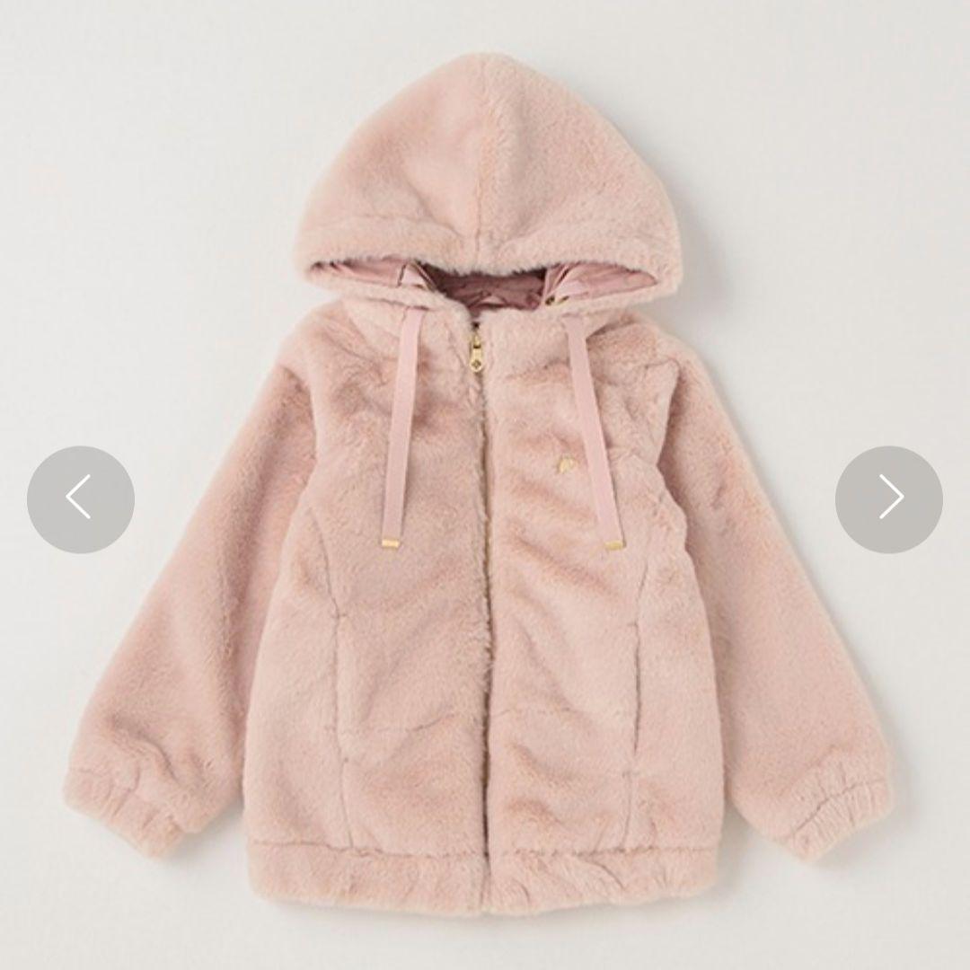 kate spade new york kids フェイクファーパーカ　90cm