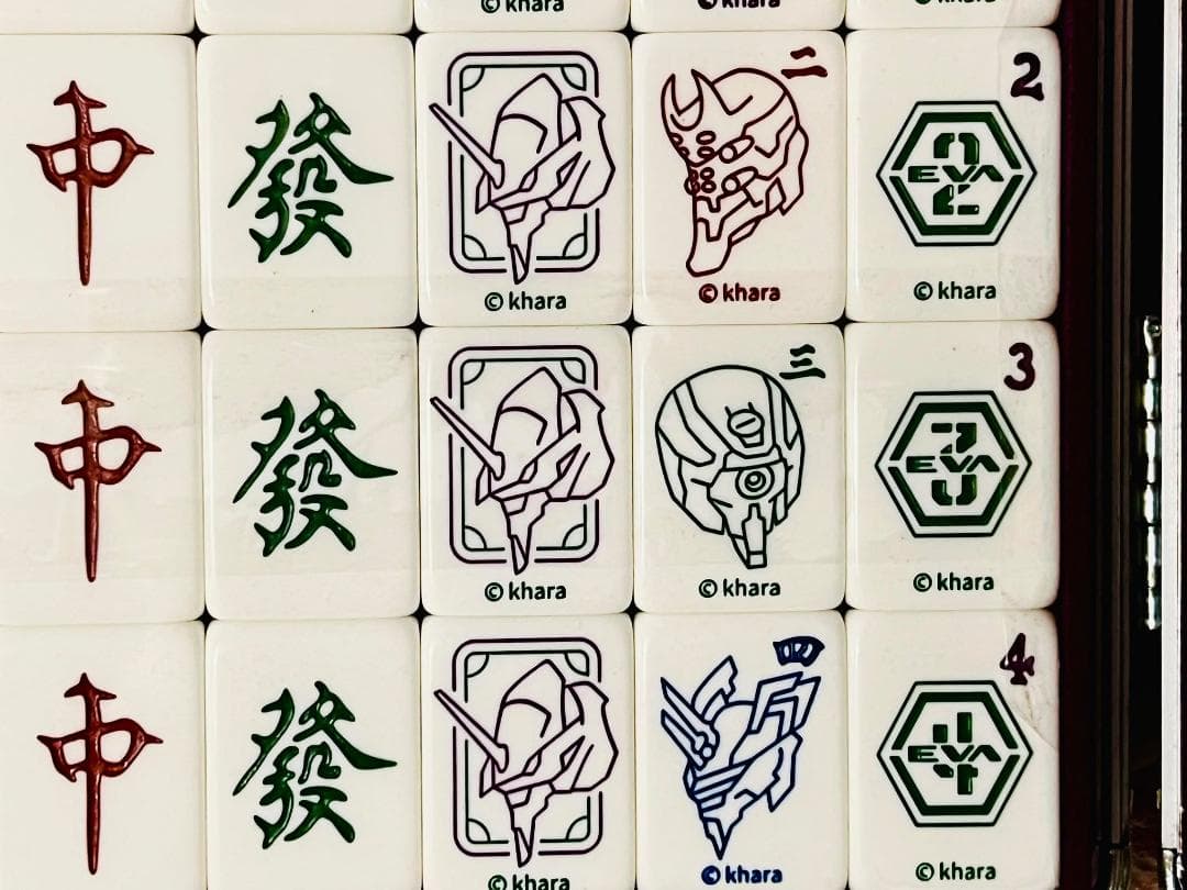 新春セール　海外コンビニコラボ公式限定商品　《エヴァ》麻雀セット　新品