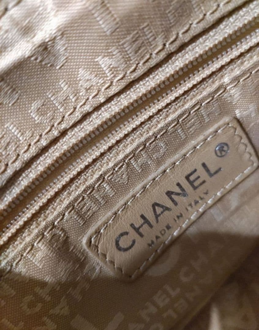 美品✨シャネル フリンジ タッセル ミニボストンバッグ/キャビアスキン