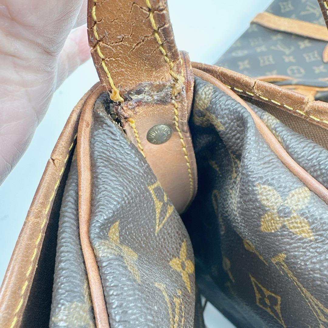 ルイヴィトン　モノグラム　ショルダーバッグ　ソミュール30 まとめ3点