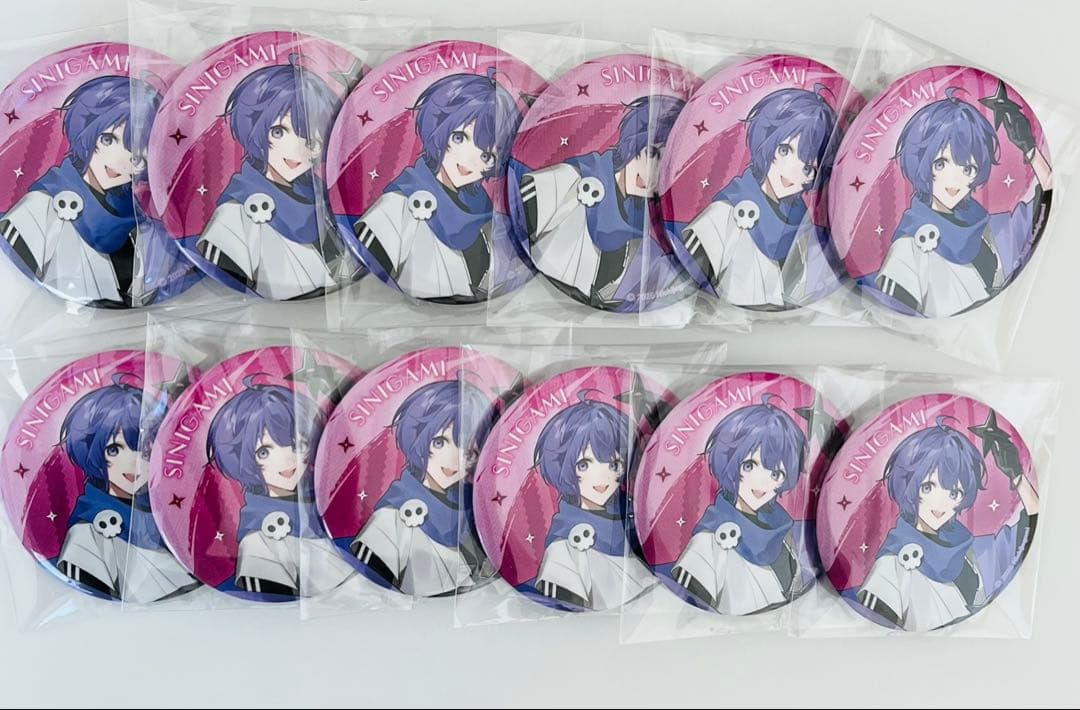 日常組 しにがみ 京都 缶バッジ