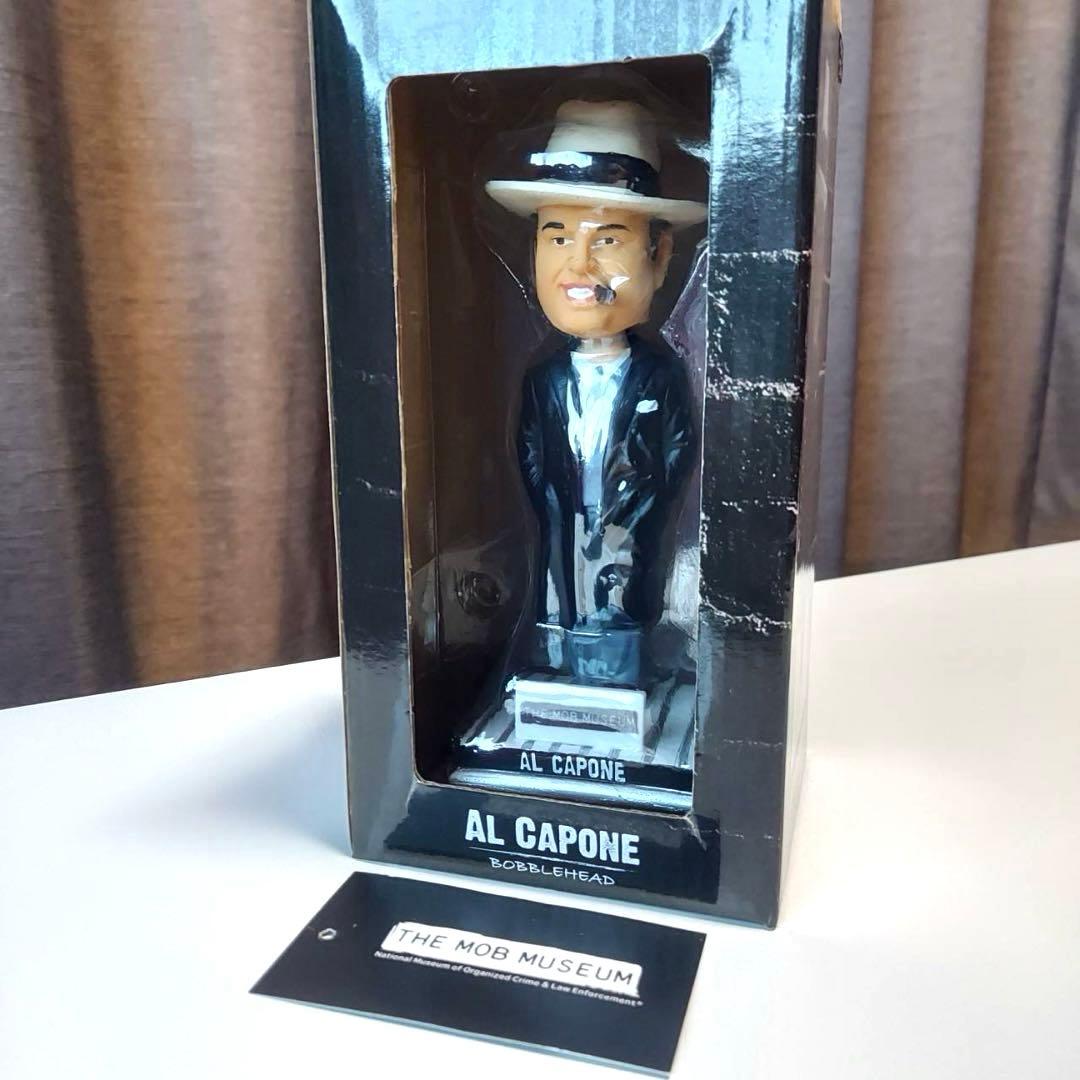 アル・カポネ　ボブルヘッド　人形　モブミュージアム限定　ギャング　マフィア