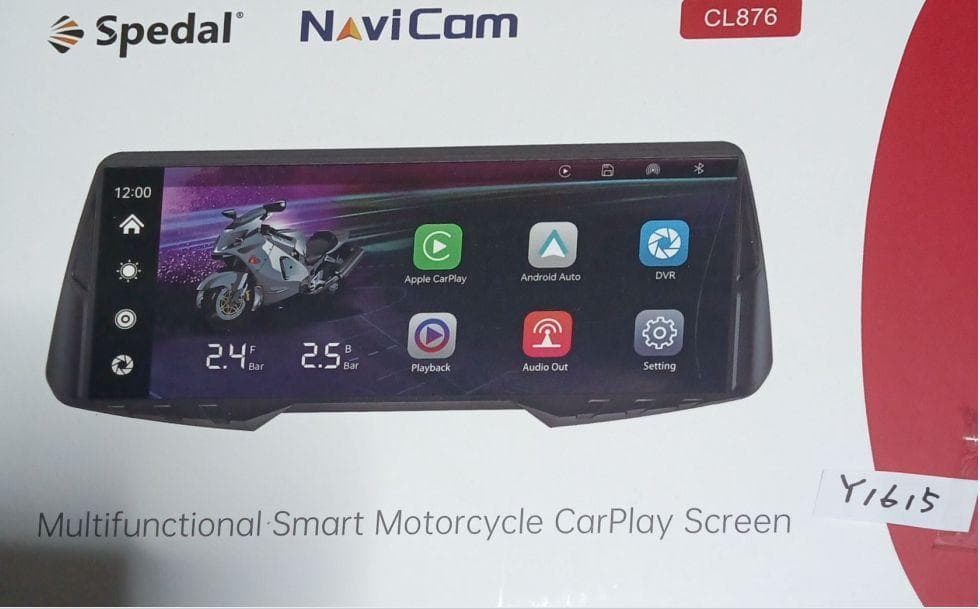 バイク ドライブレコーダー CarPlay スマートモニター ドラレコ