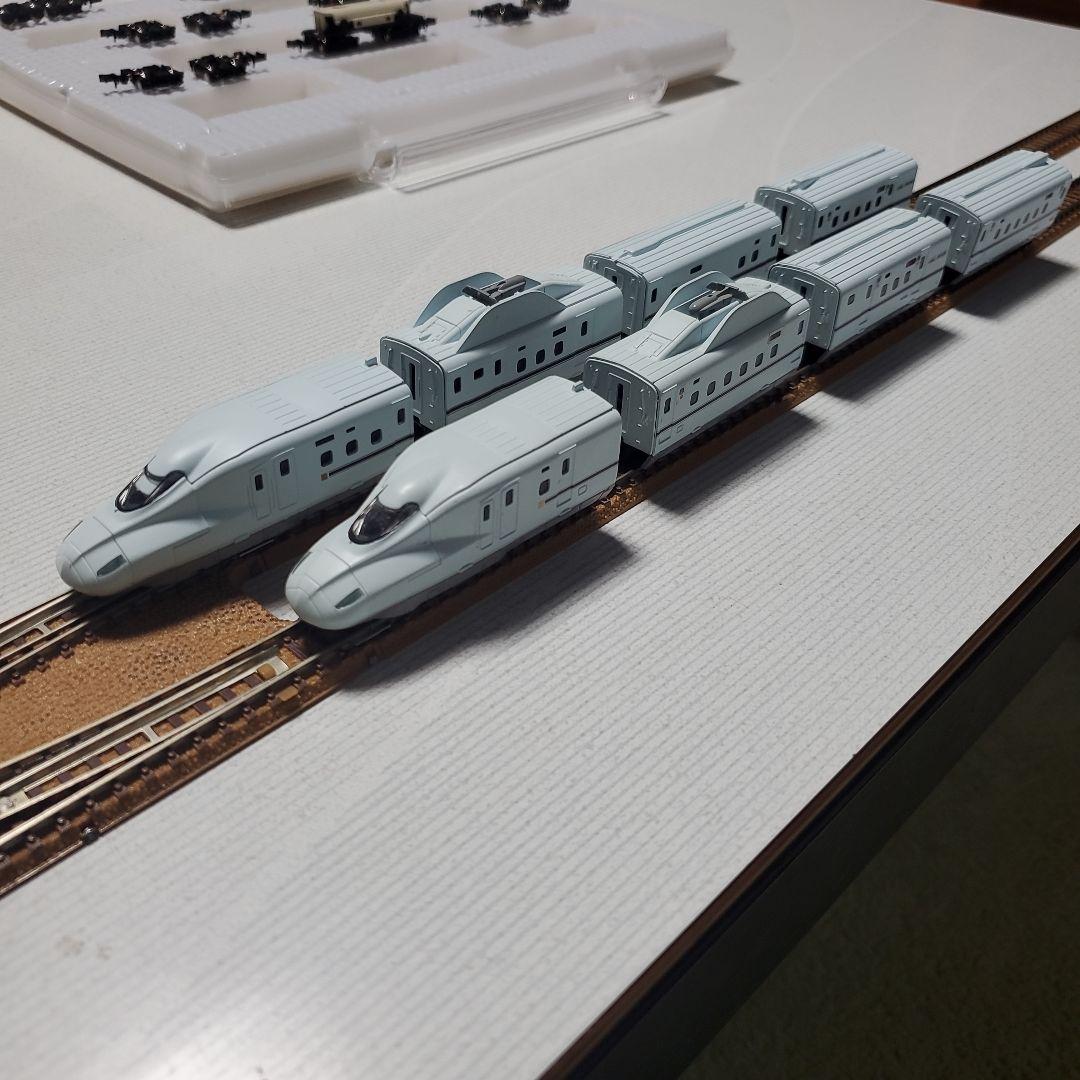 Bトレ　九州新幹線８両　Nゲージ化部品付き