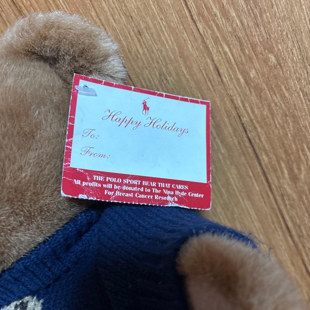 【美品】 90’s ポロベアー ぬいぐるみ Ralph Lauren