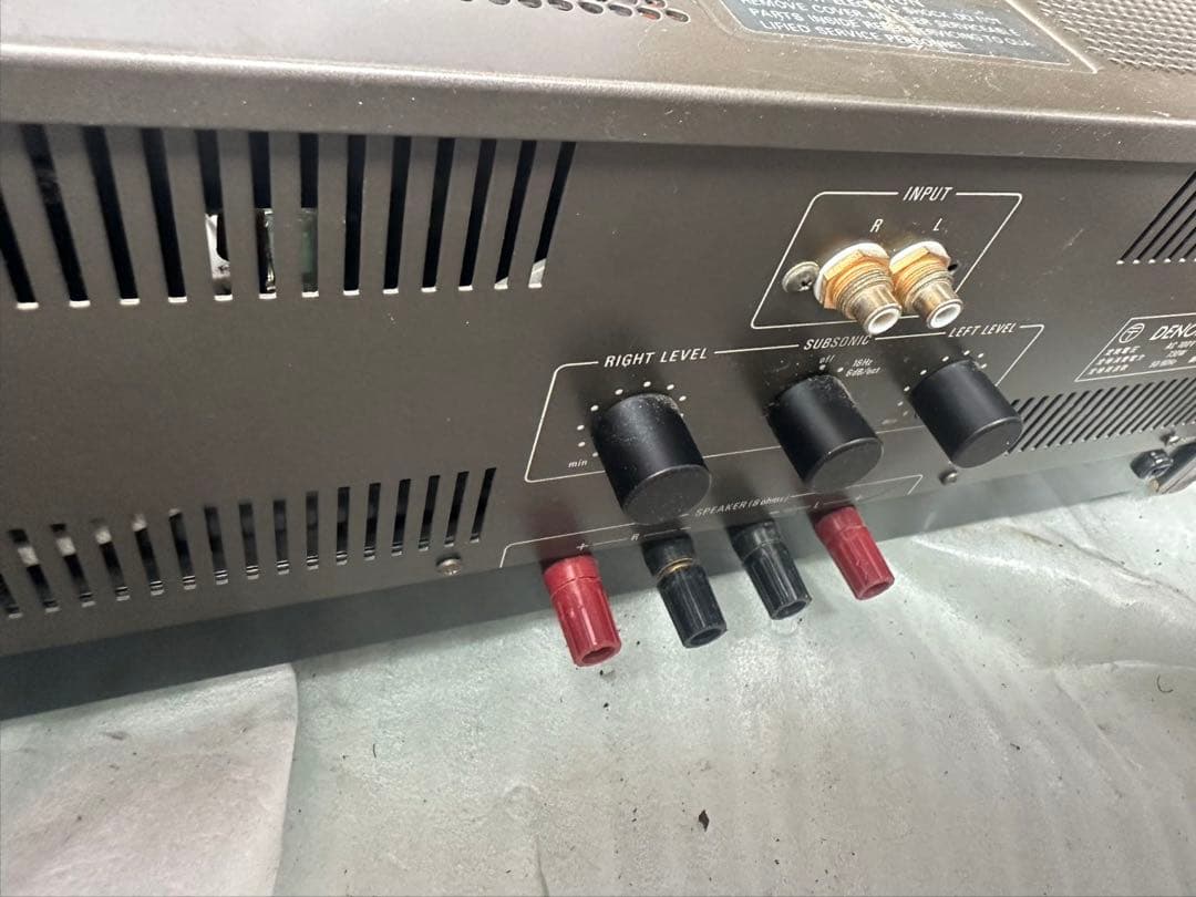 DENON ステレオパワーアンプ