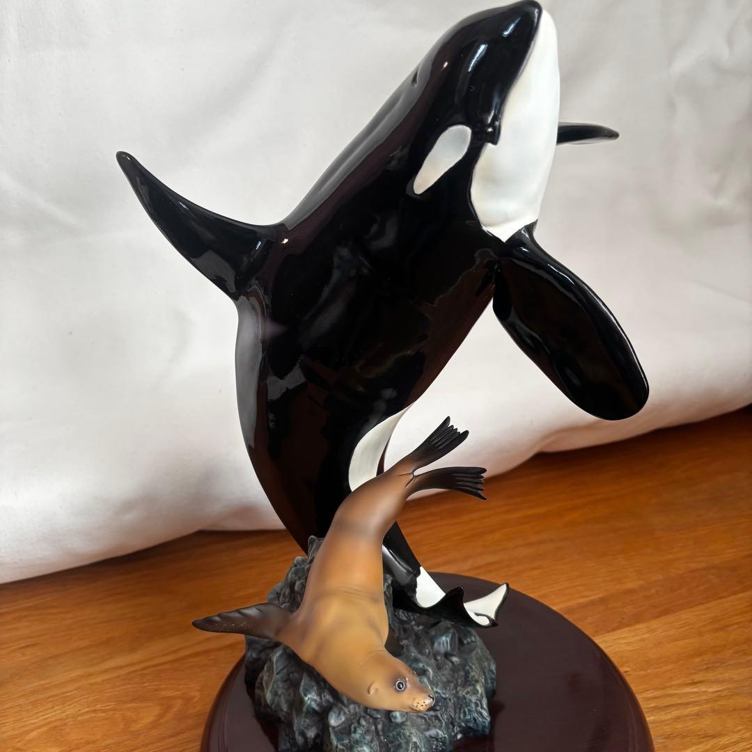 限定品 海洋堂 NATURE TALES シャチとアシカ