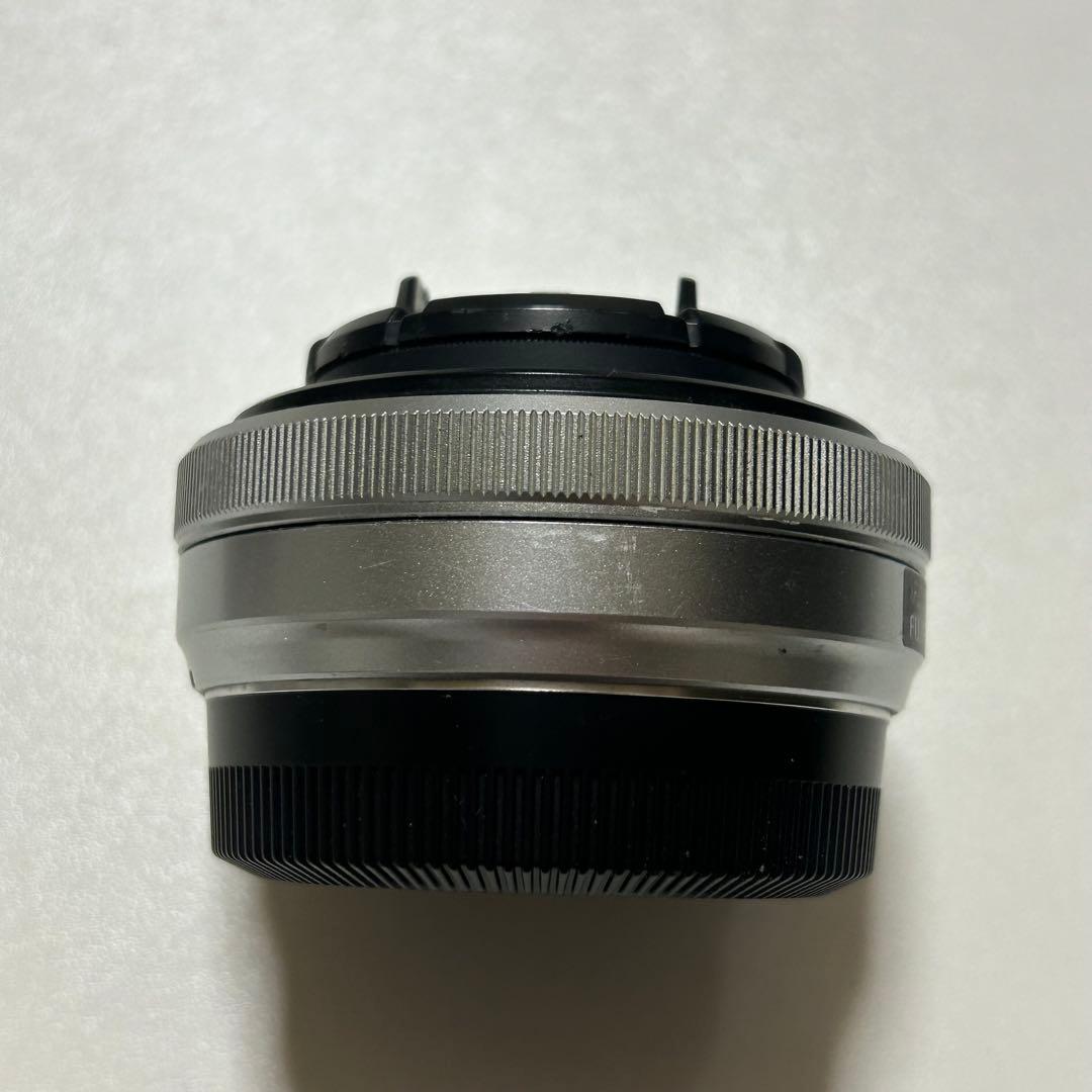 【シルバー】FUJIFILM FUJINON XF 27mm F2.8 レンズ