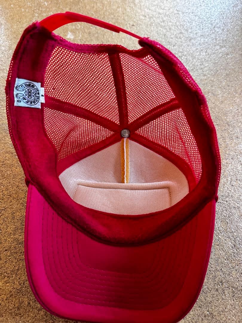 CHROME HEARTS メッシュキャップ 赤白