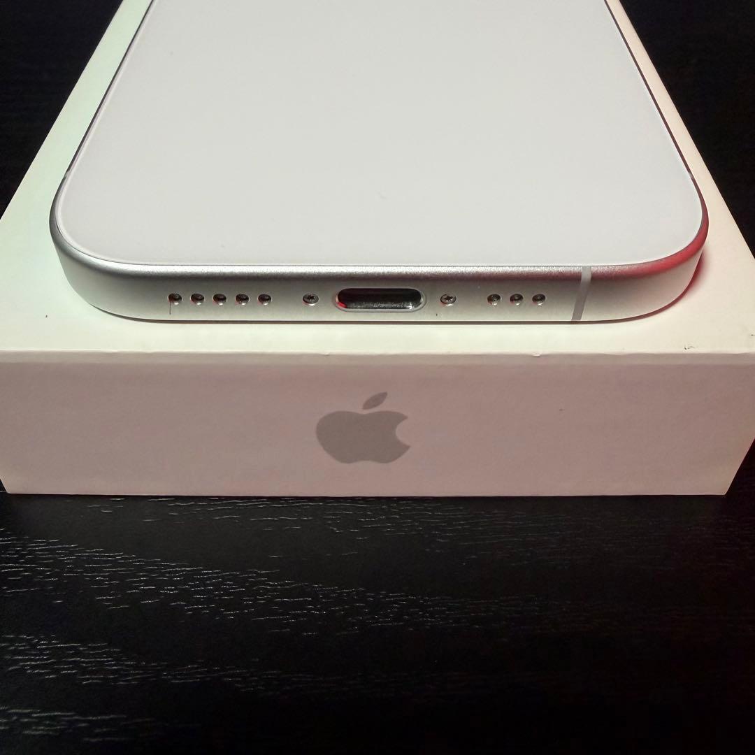 [simフリー]バッテリー容量100% iPhone16 128GB ホワイト