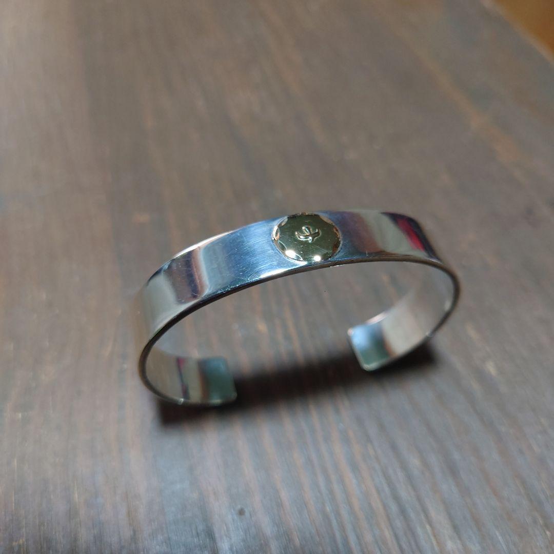 ゴローズ　平打ちブレス М (納品明細書　証明カード有)